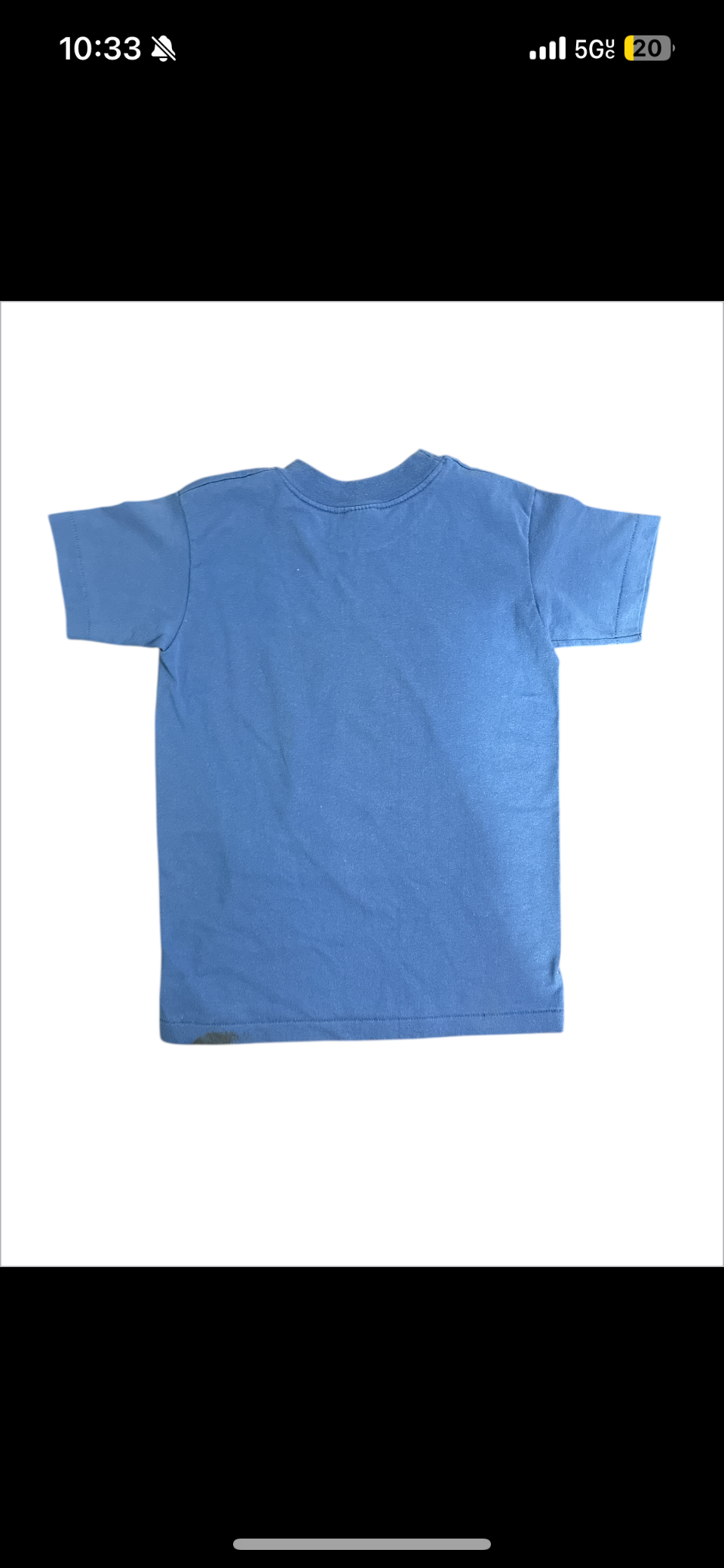 Blue t-shirt
