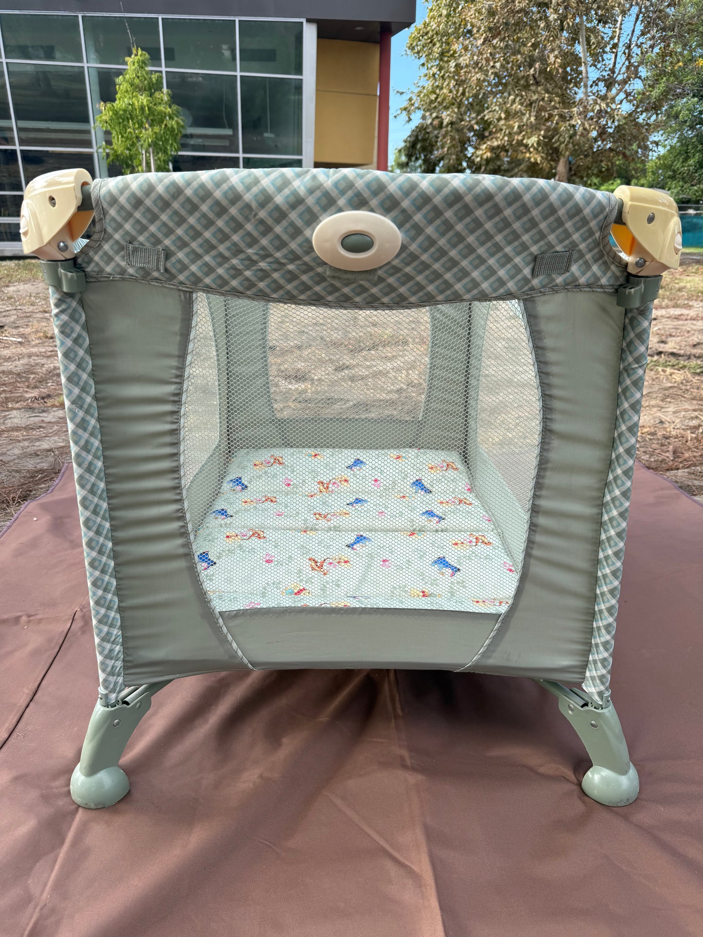 Vintage Winnie The Pooh Play Pen
