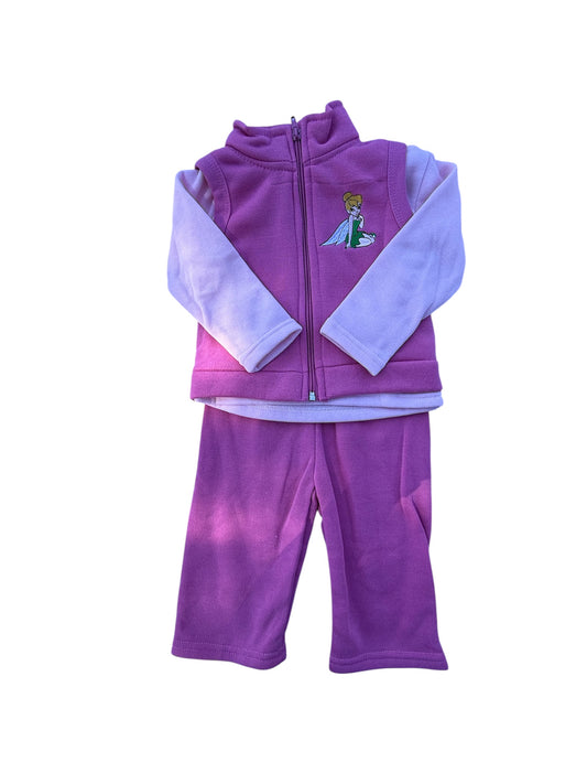 Pink Tinker Bell 3 piece set