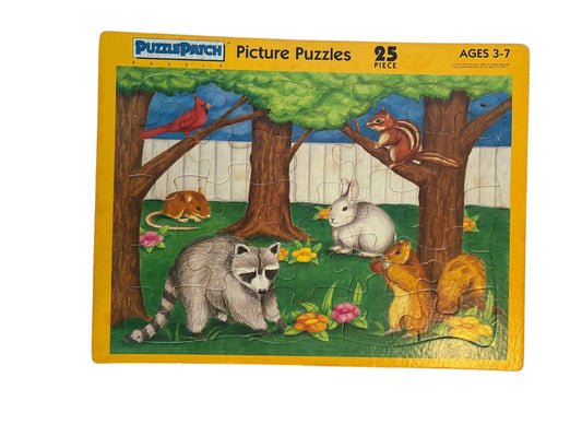 Backyard Animals Puzzle