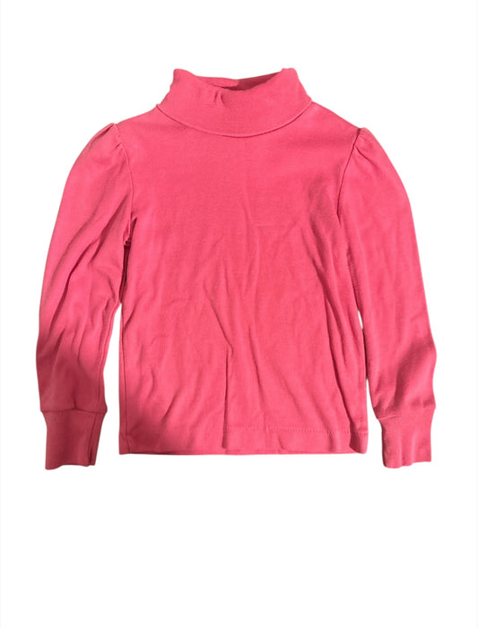 Pink turtleneck