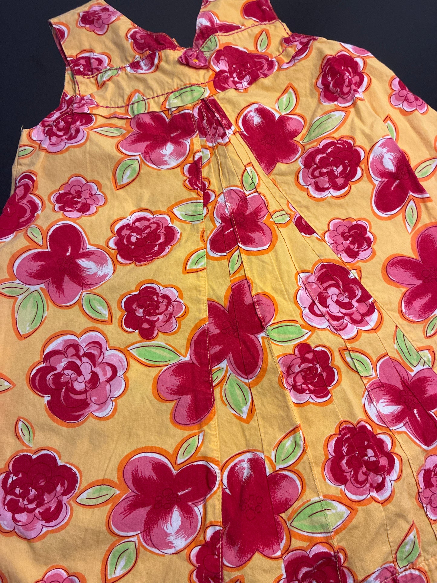 Yellow Flower Dress