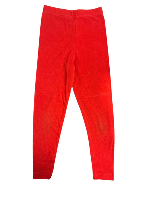 Red leggings