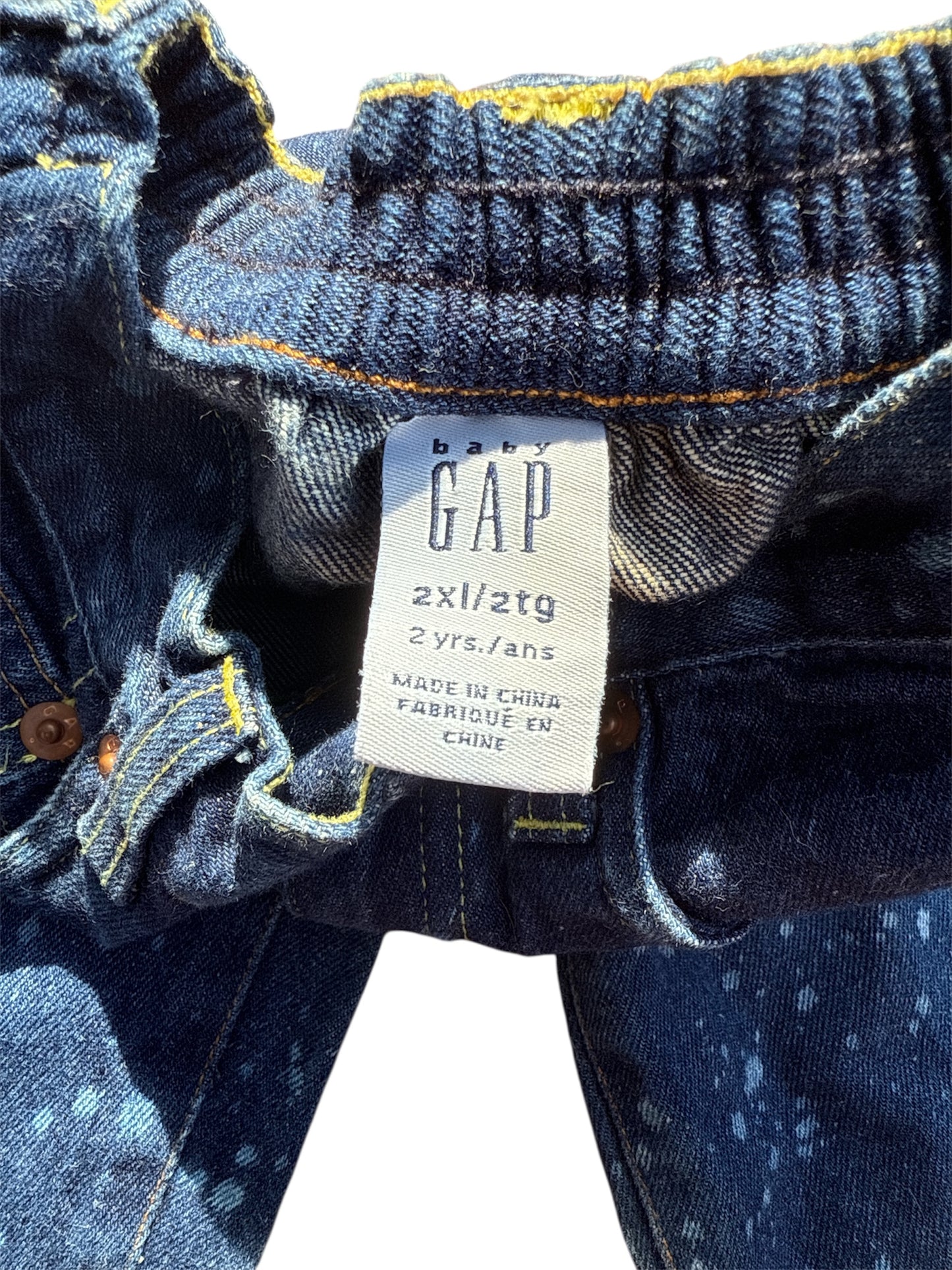 Baby Gap Splatter Jeans