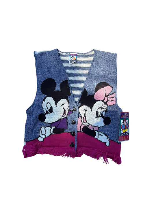 Minnie & Mickey Knit Vest