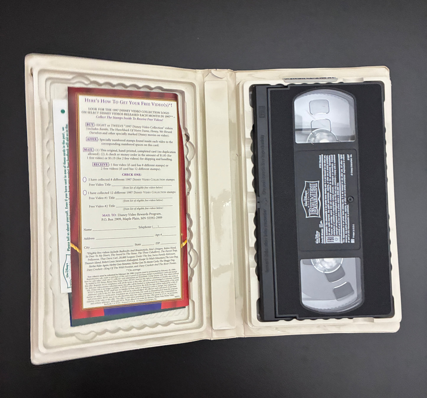 Bambi VHS