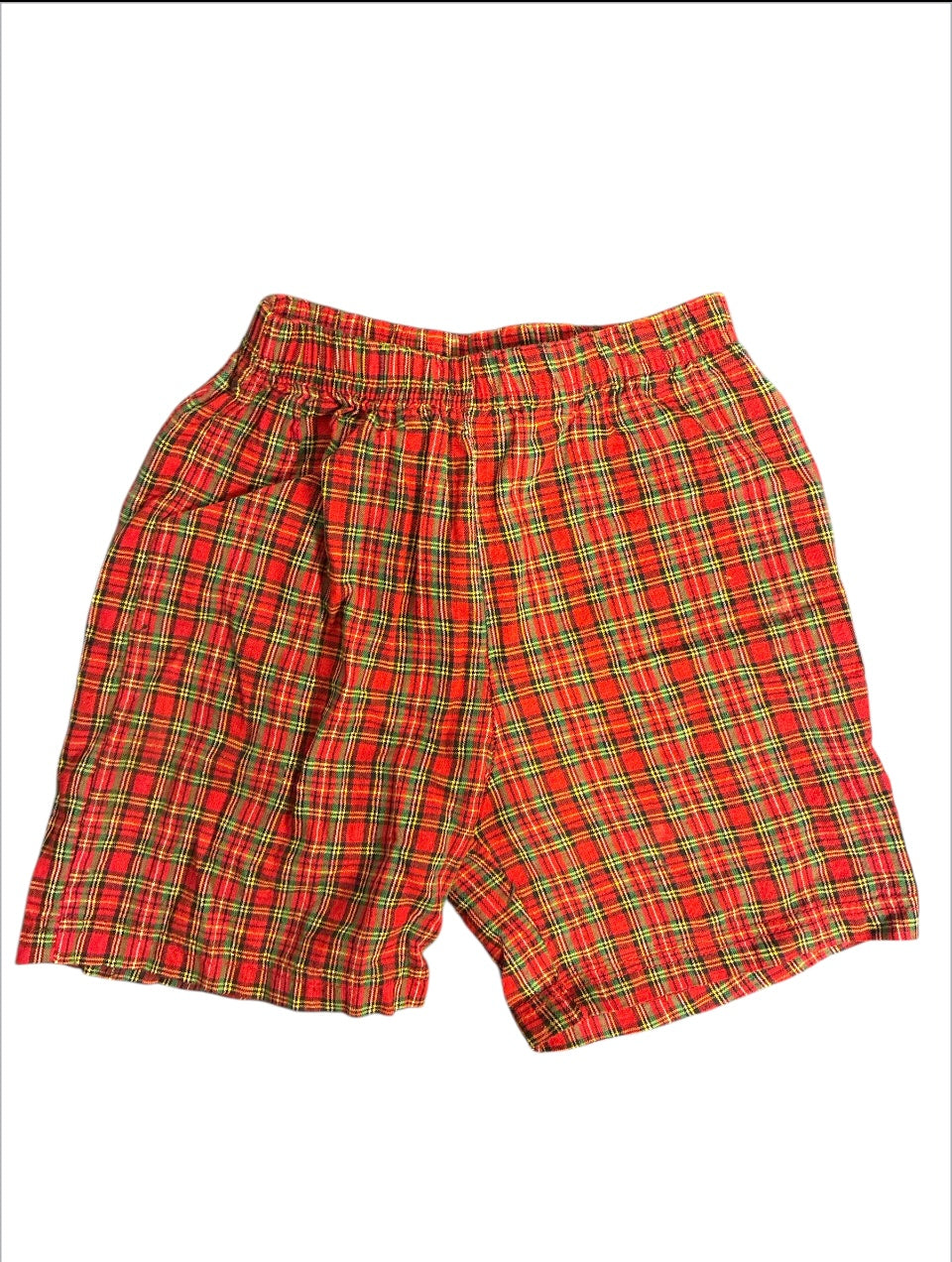 Plaid shorts