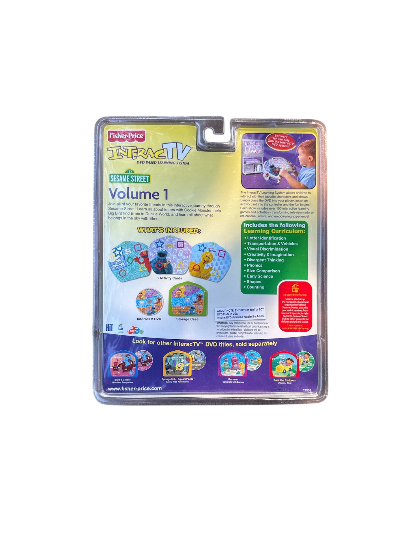 Fisher Price InteracTV Sesame Street