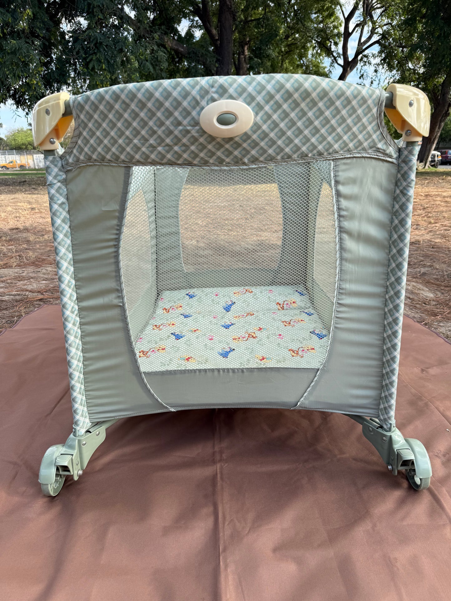 Vintage Winnie The Pooh Play Pen