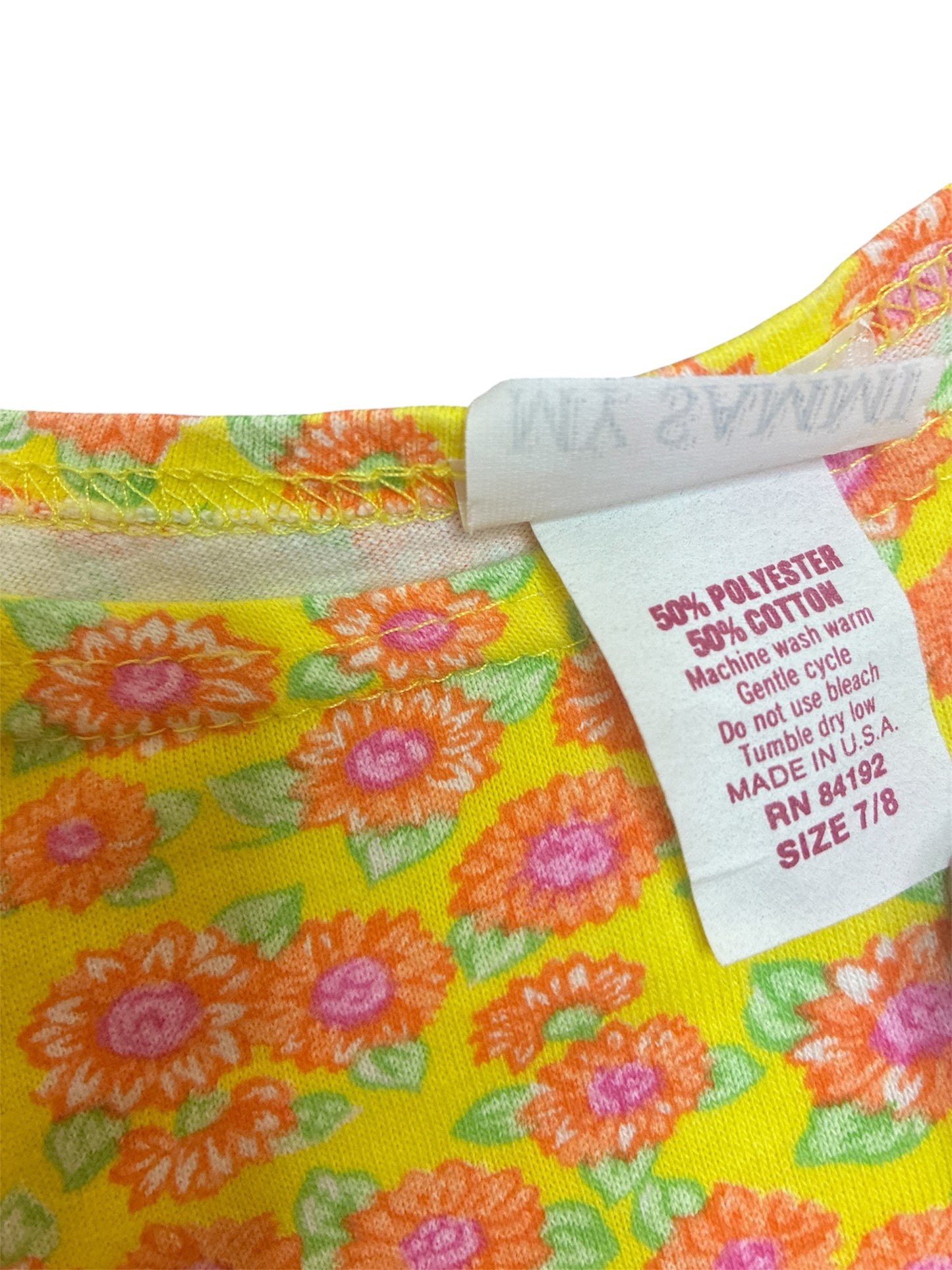Flower Crop Top