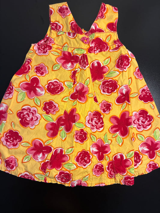 Yellow Flower Dress
