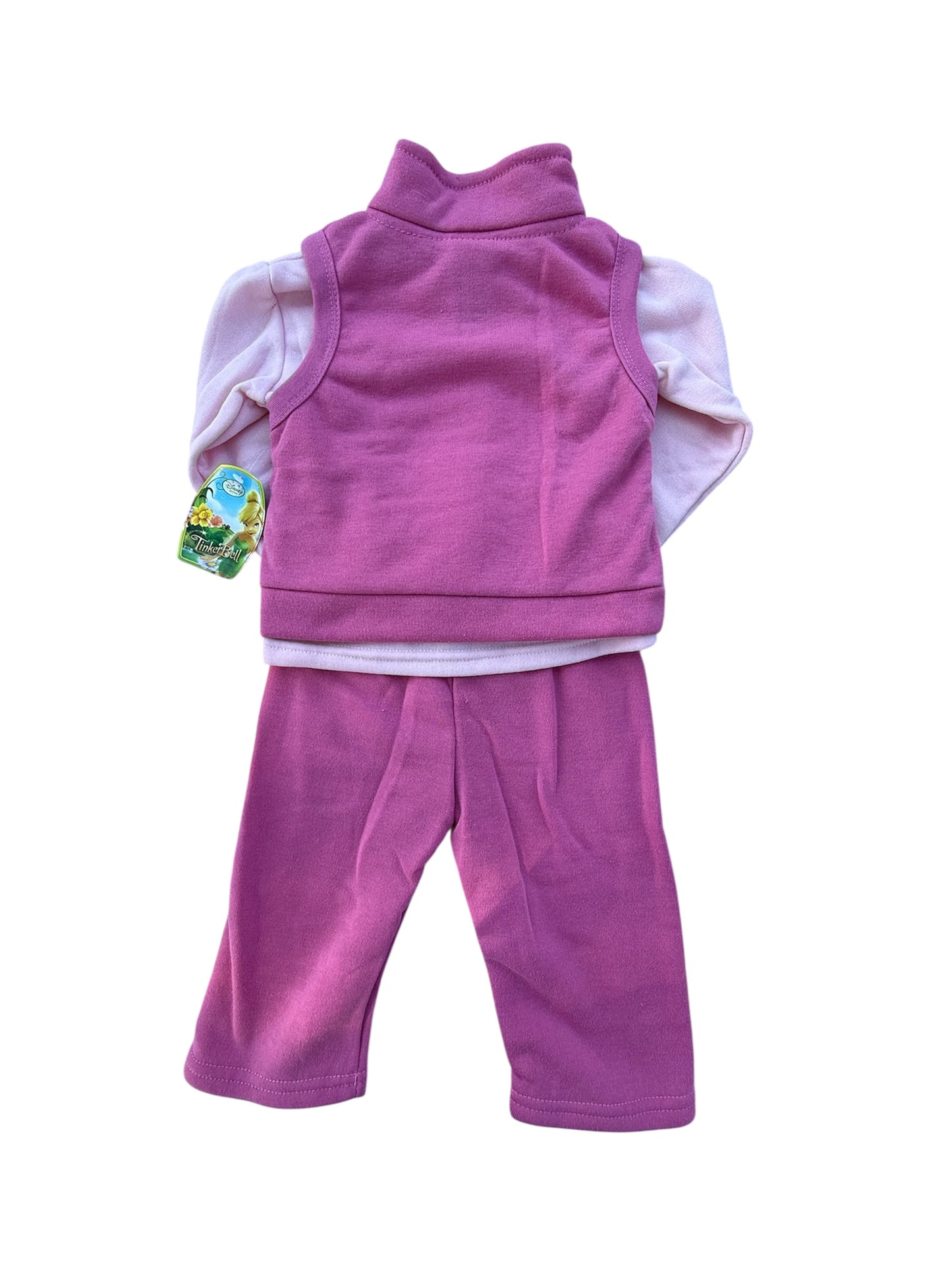 Pink Tinker Bell 3 piece set