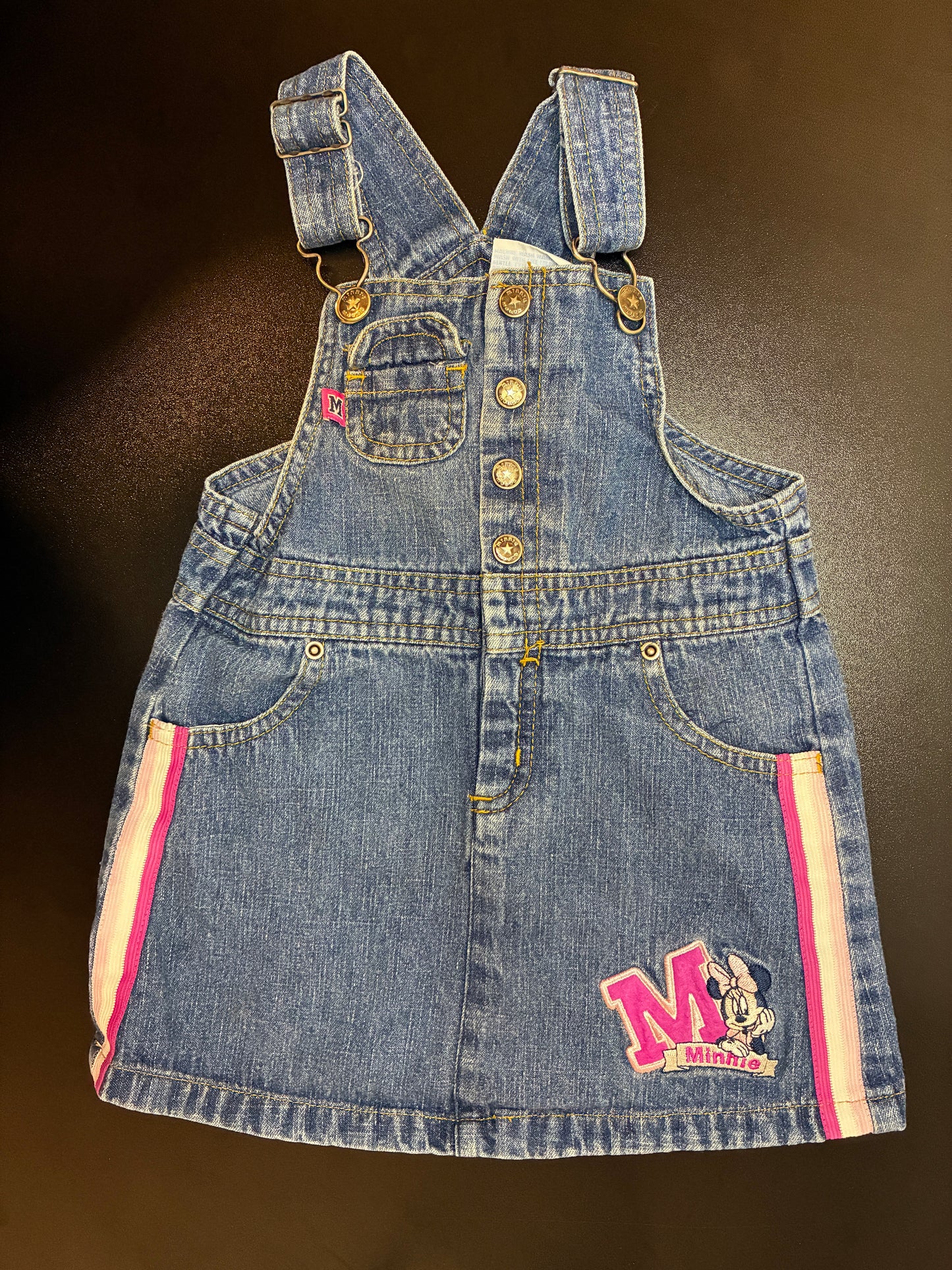 Minnie Mouse Dress Overalls