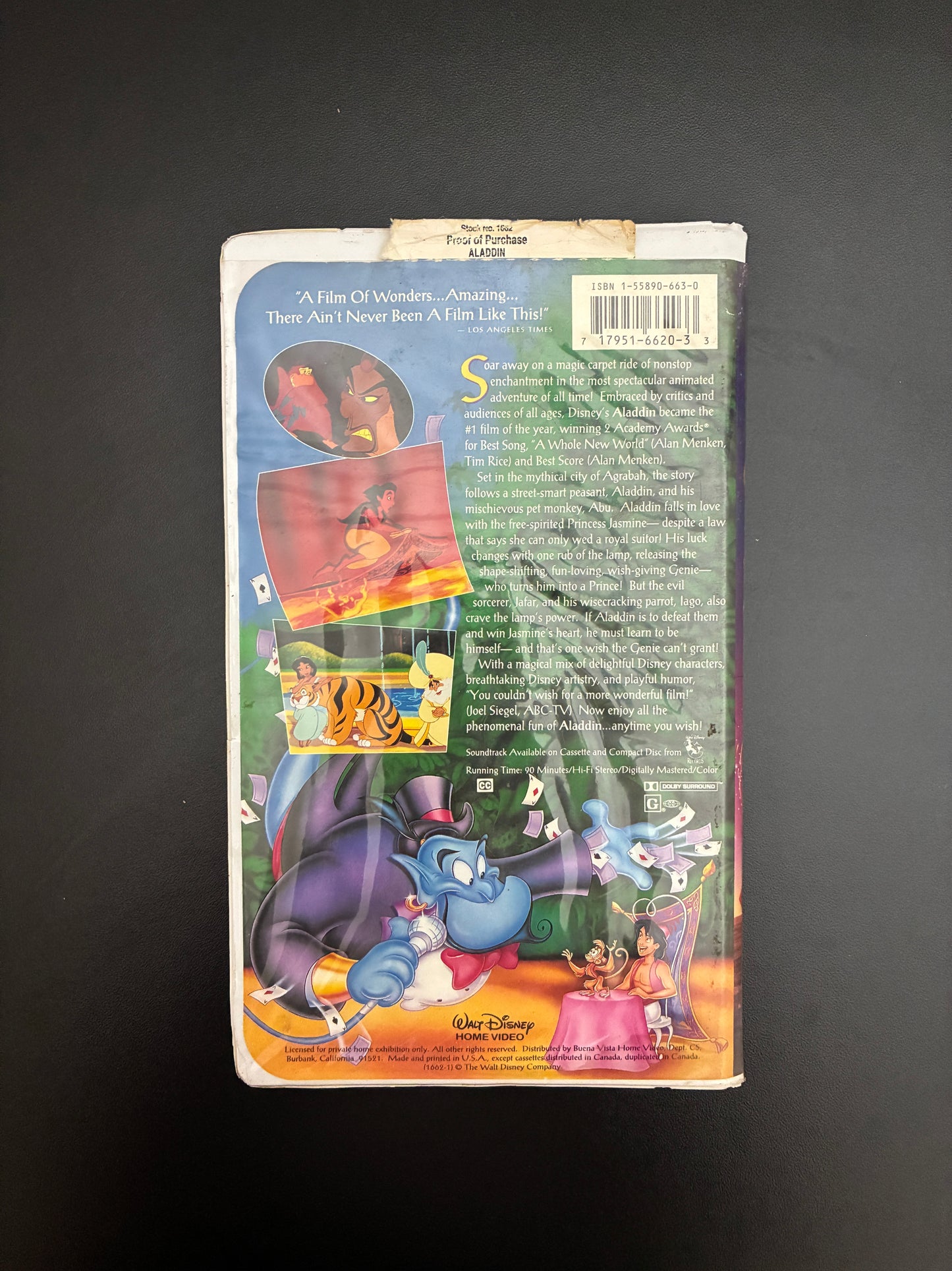 Aladdin VHS
