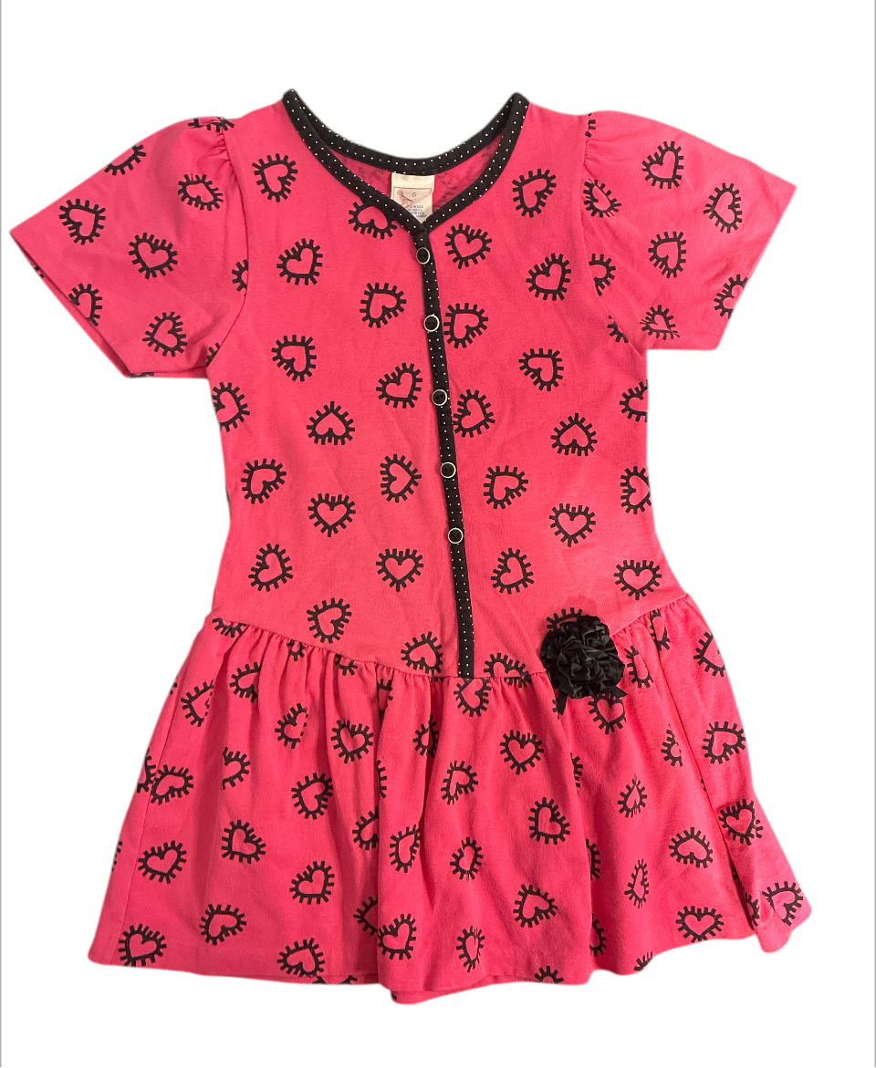 Pink Hearts Dress