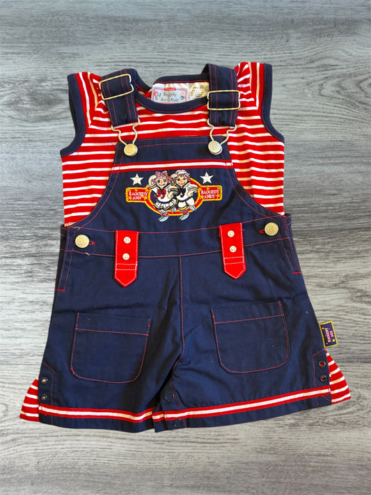 Raggedy Ann & Andy Overalls
