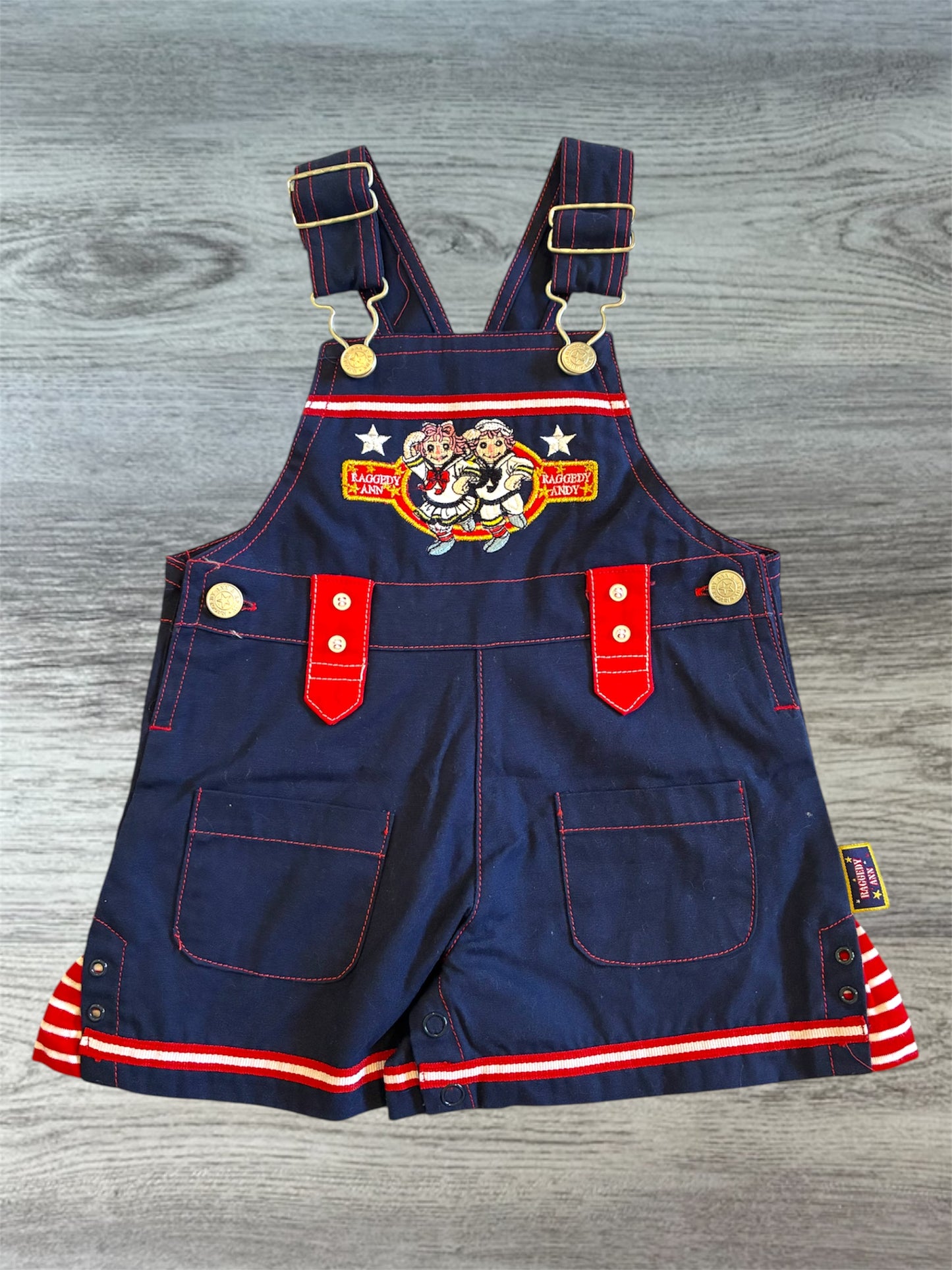 Raggedy Ann & Andy Overalls