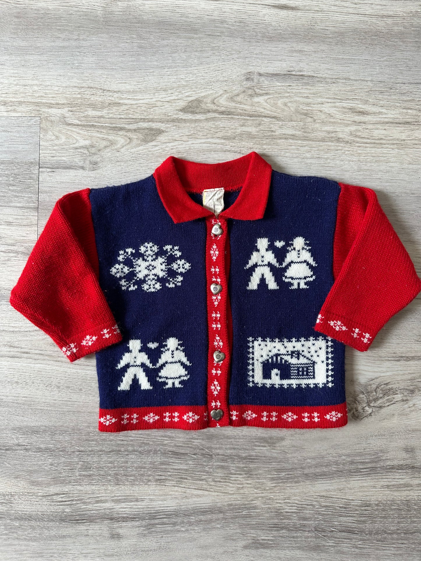 Winter Button-Up Sweater