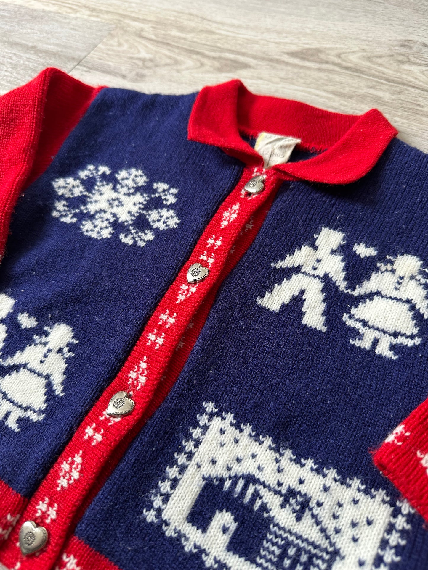 Winter Button-Up Sweater