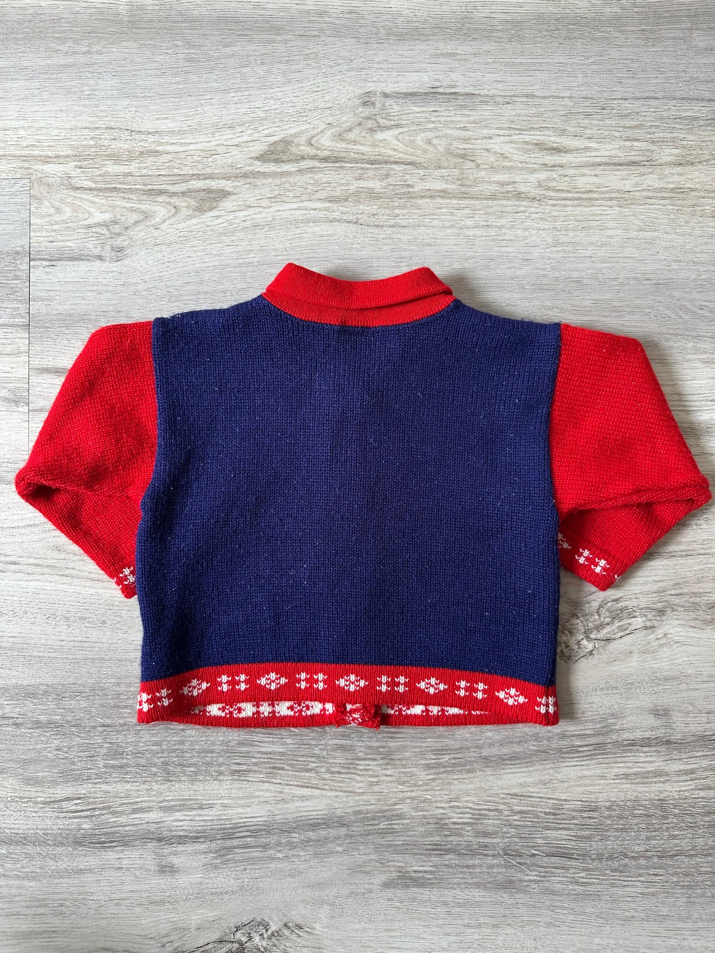 Winter Button-Up Sweater