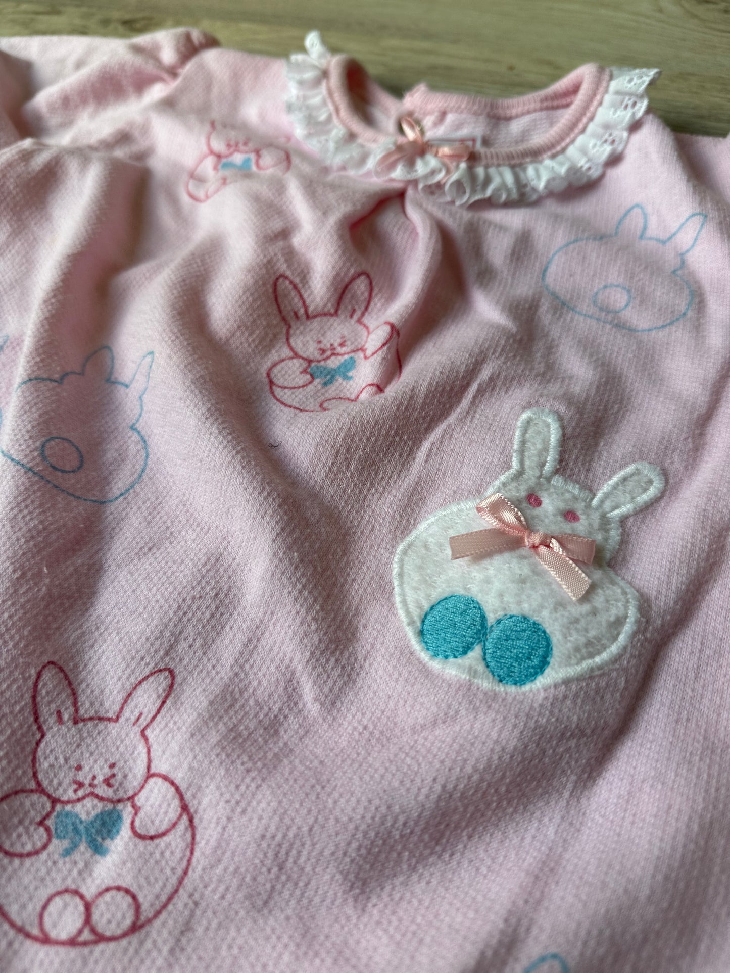 Pink Bunny Onesie
