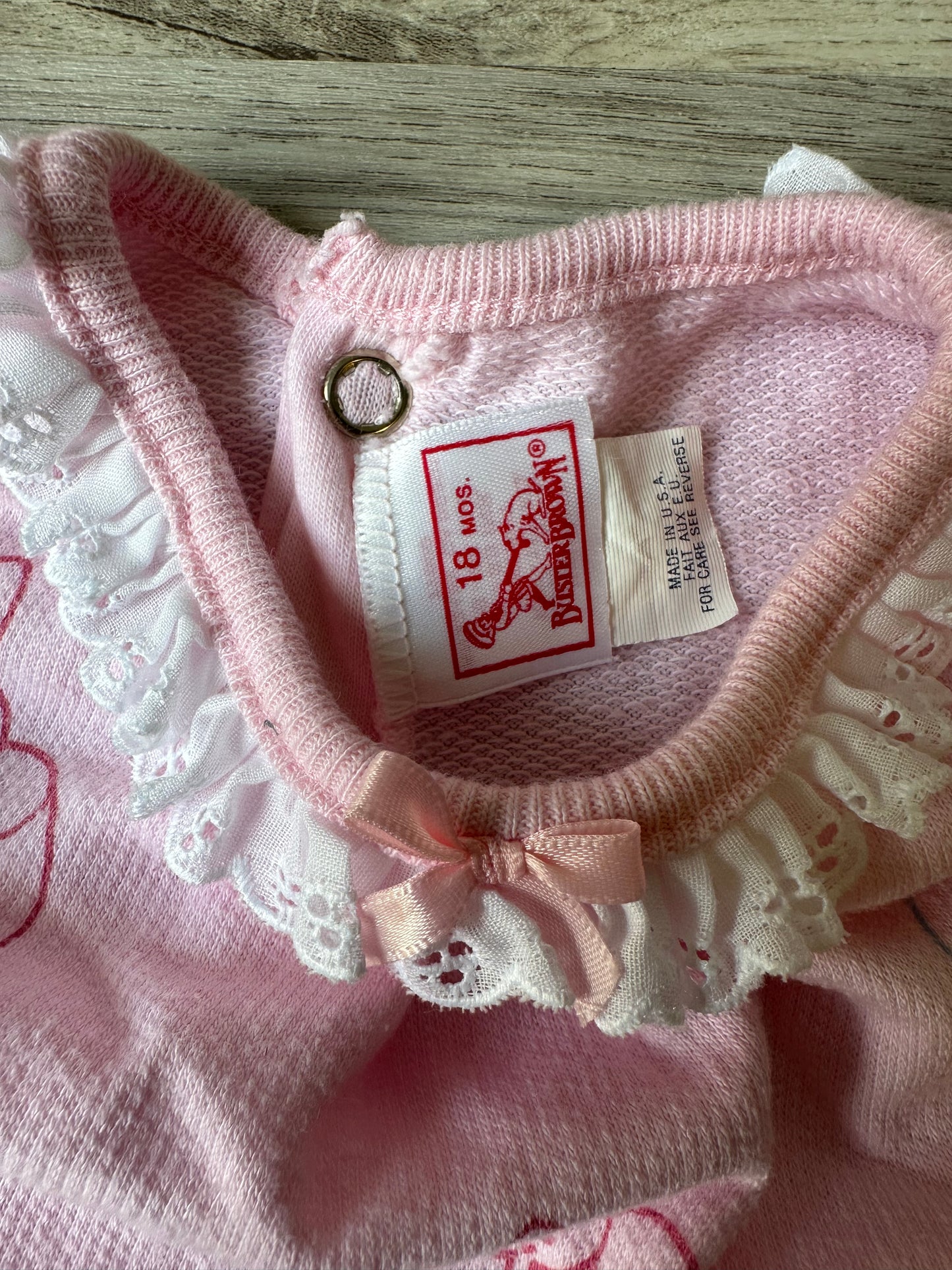 Pink Bunny Onesie