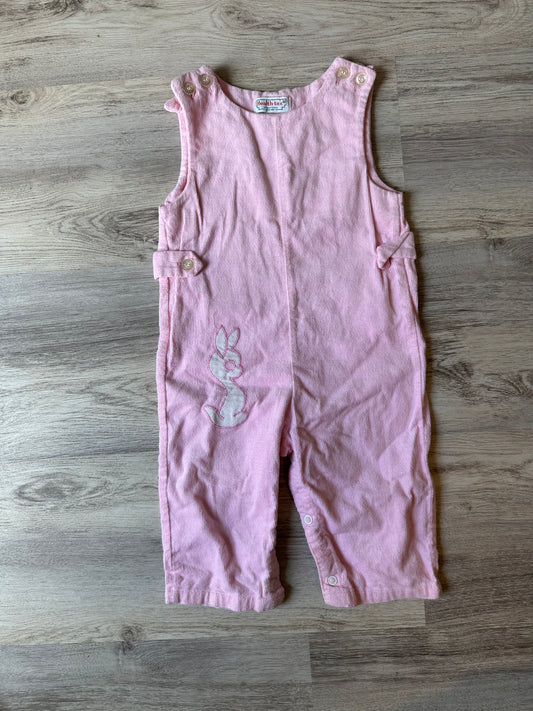 Pink Bunny Sleeve-less Onesie