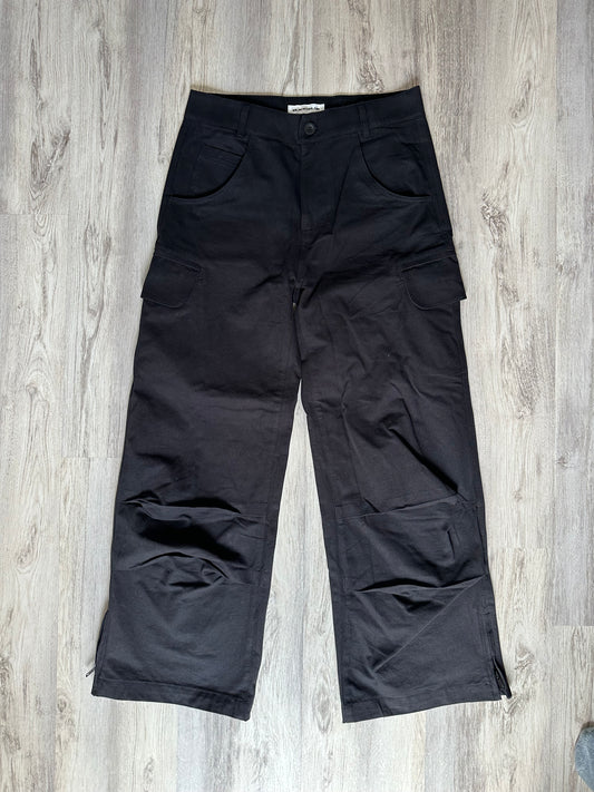 Black Tailor Cargo Pants