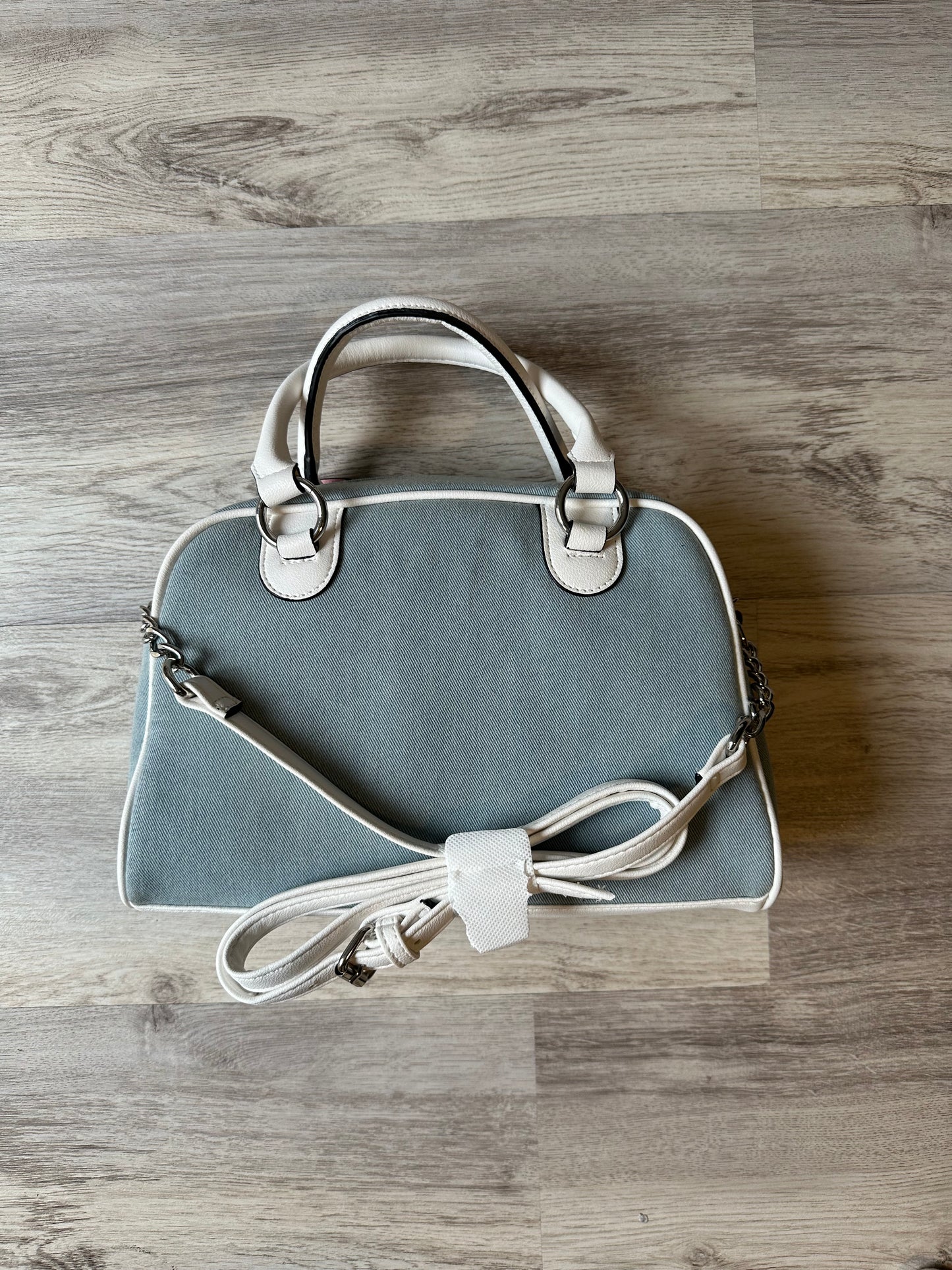 Juicy Couture Retro Chic Denim Bowler Bag