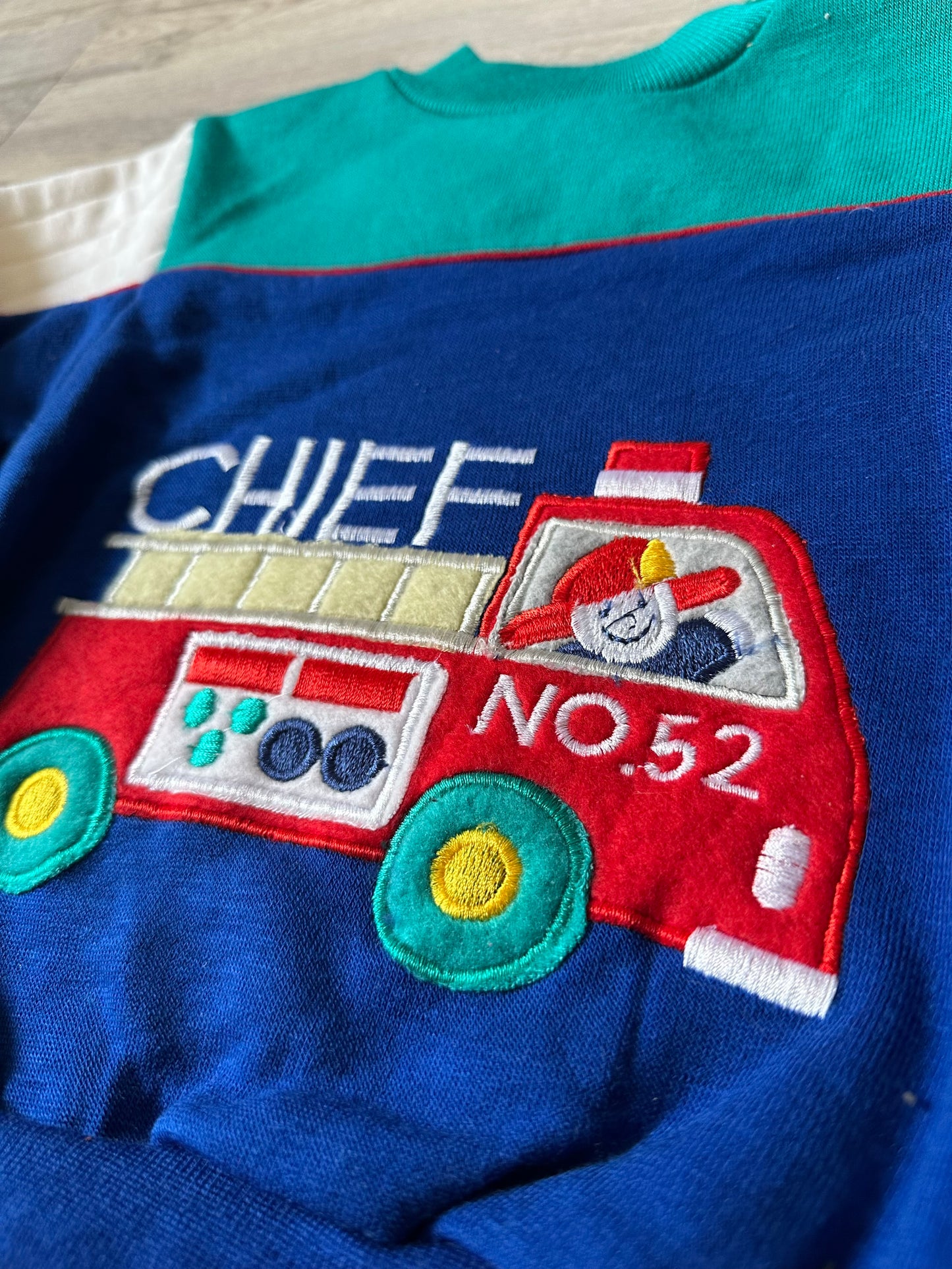 Hush Puppy Firetruck Crewneck