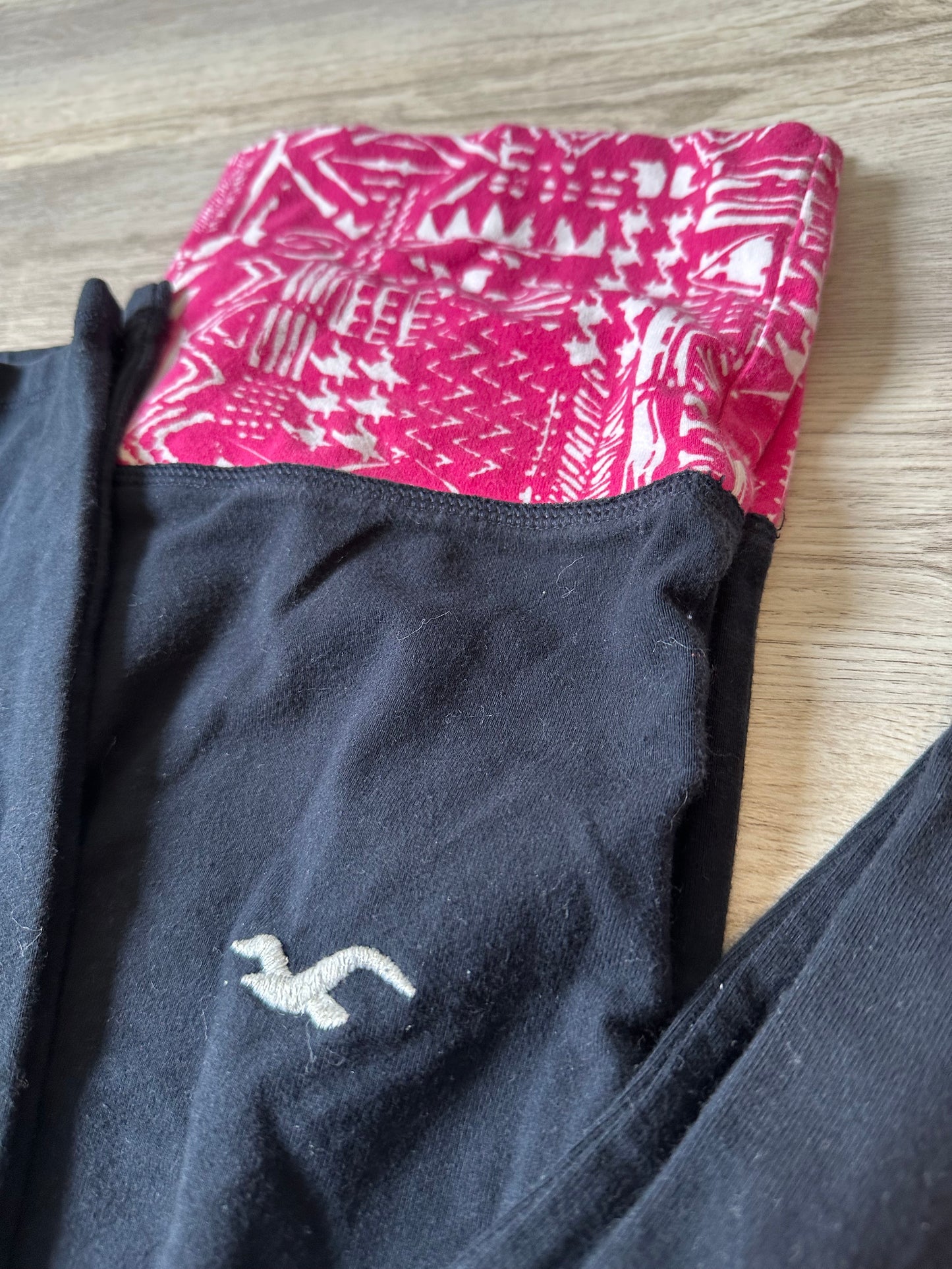 Hollister Fold over Leggings Set