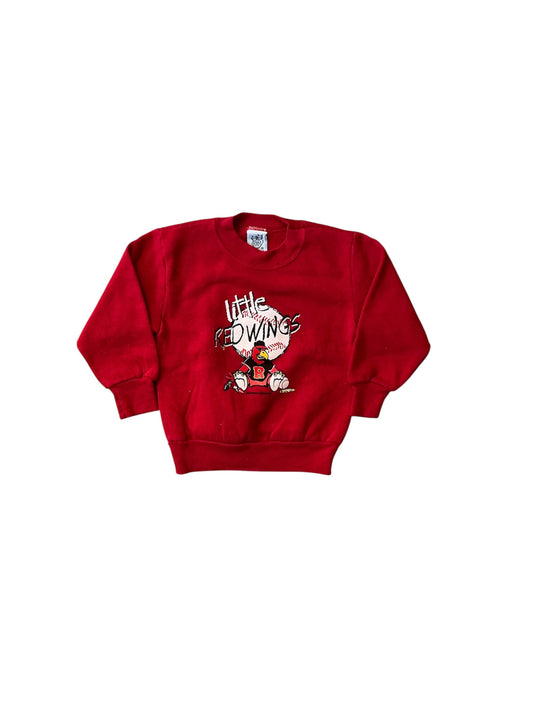 Little Red Wings Crewneck