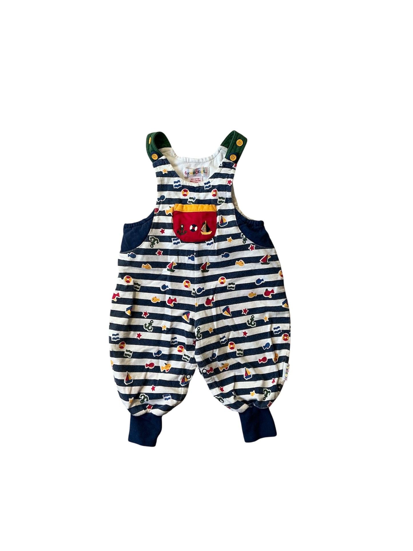 Gymboree SailBoat Overall