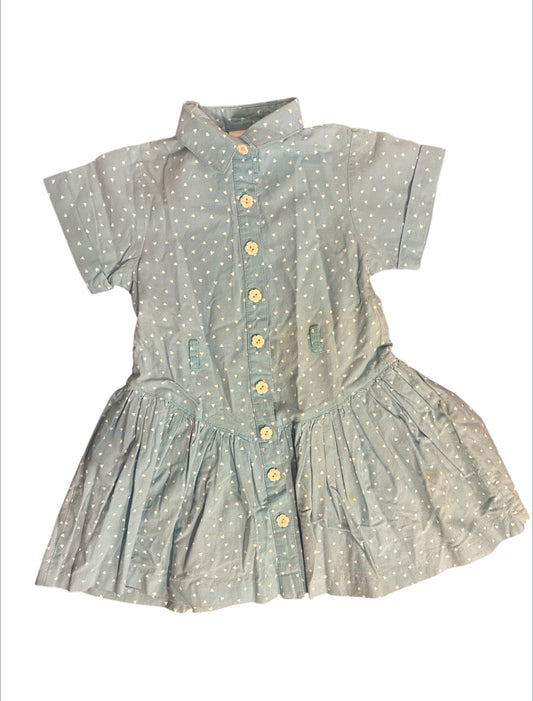 White Hearts Dress
