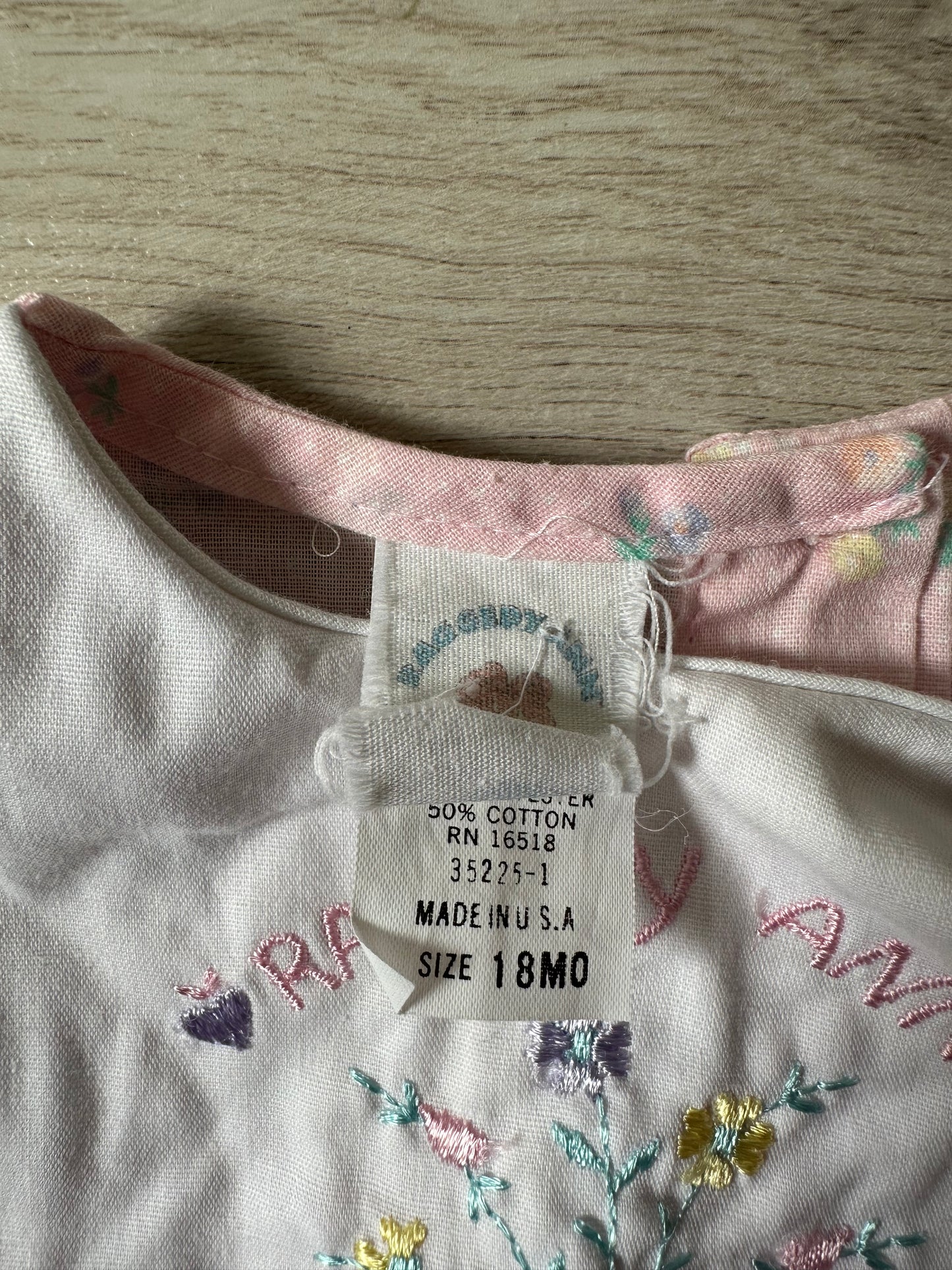 Raggedy Ann Pink Dress