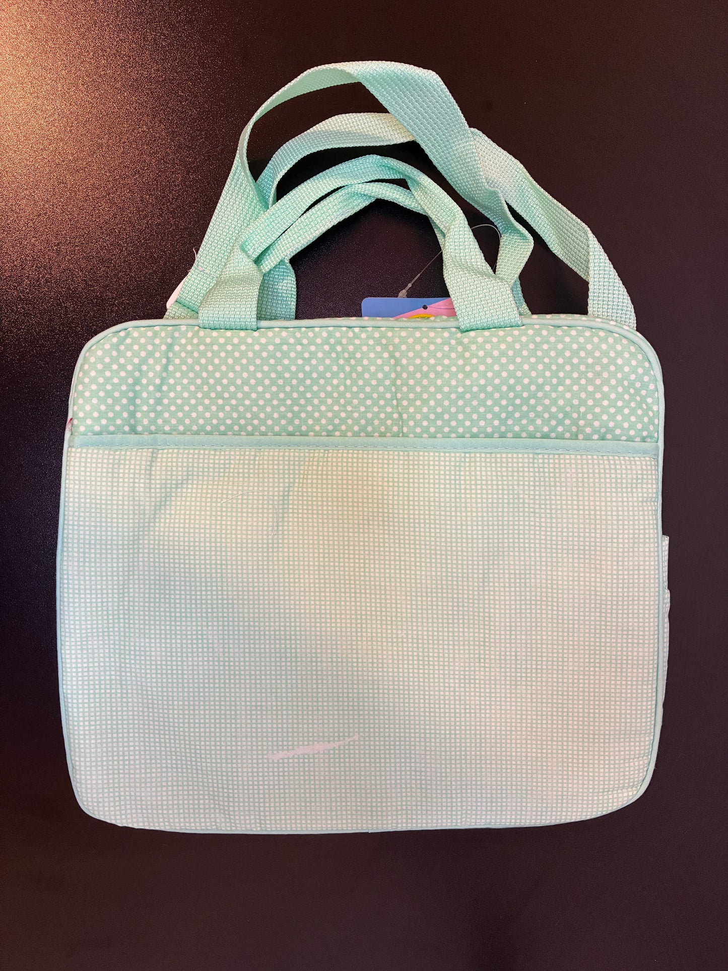 Green Precious Moments Duck Diaper Bag