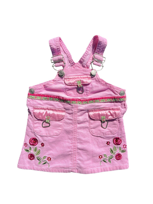 Flowers Overall Dress