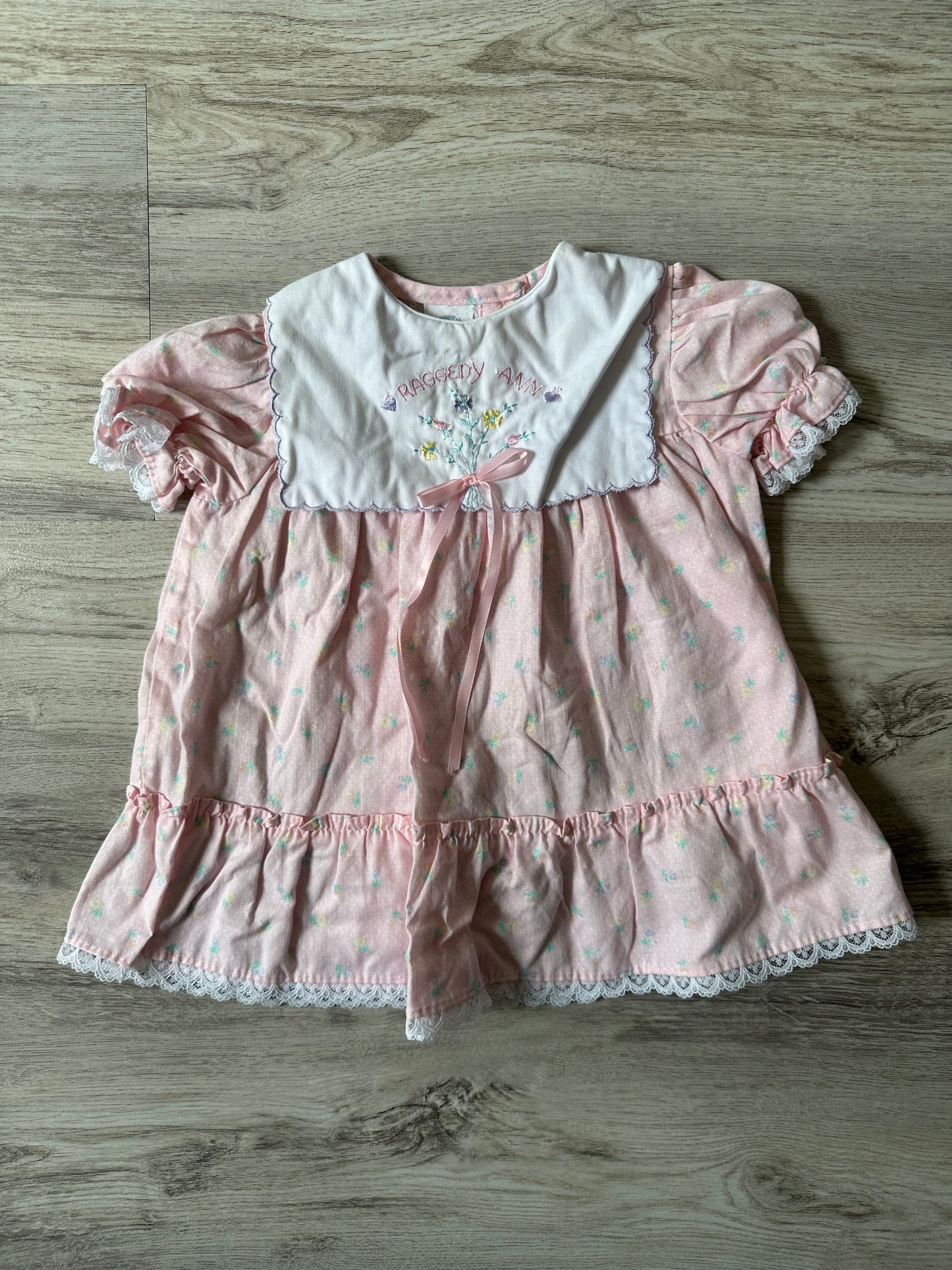 Raggedy Ann Pink Dress