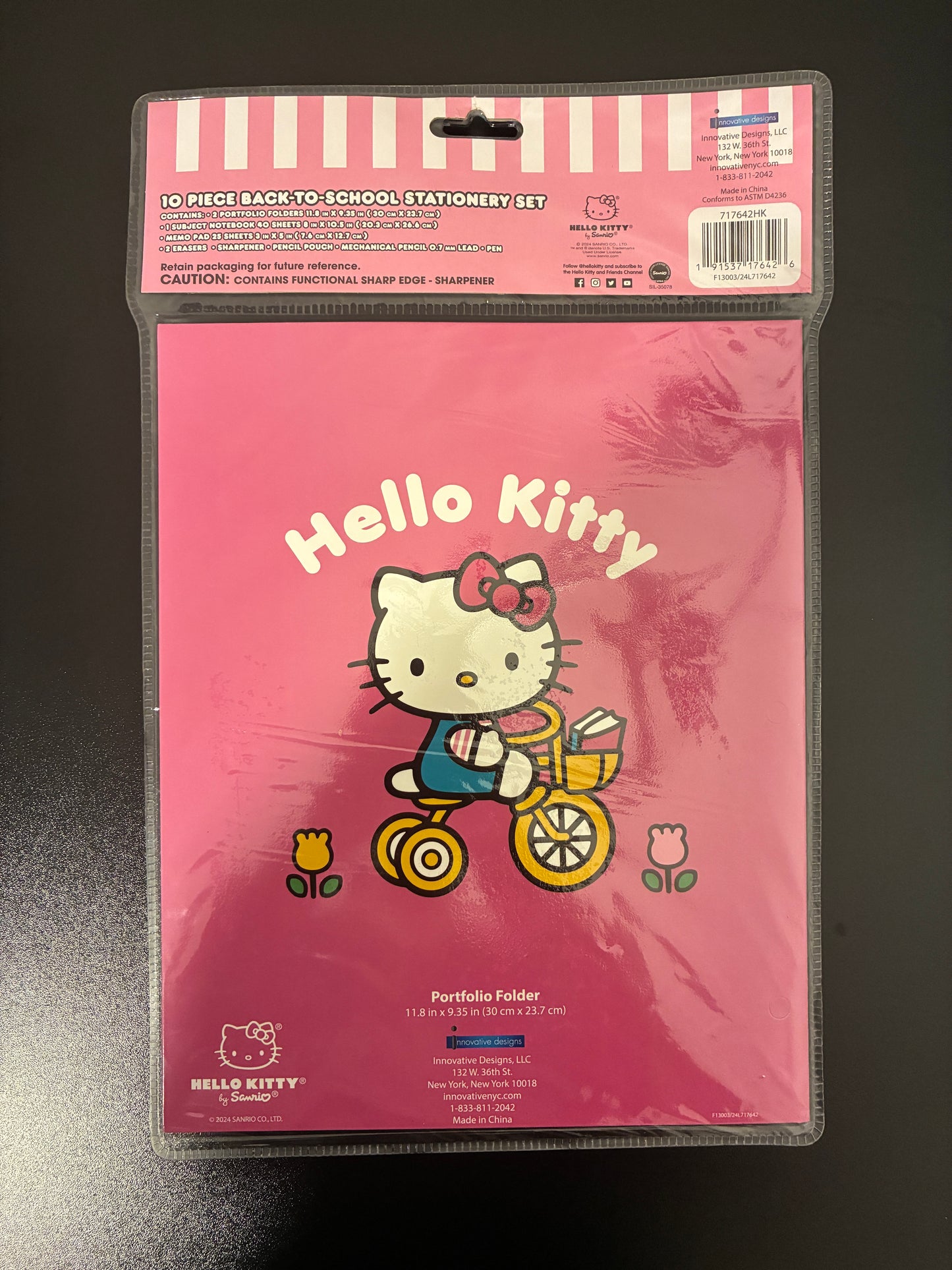Hello Kitty Stationary Set