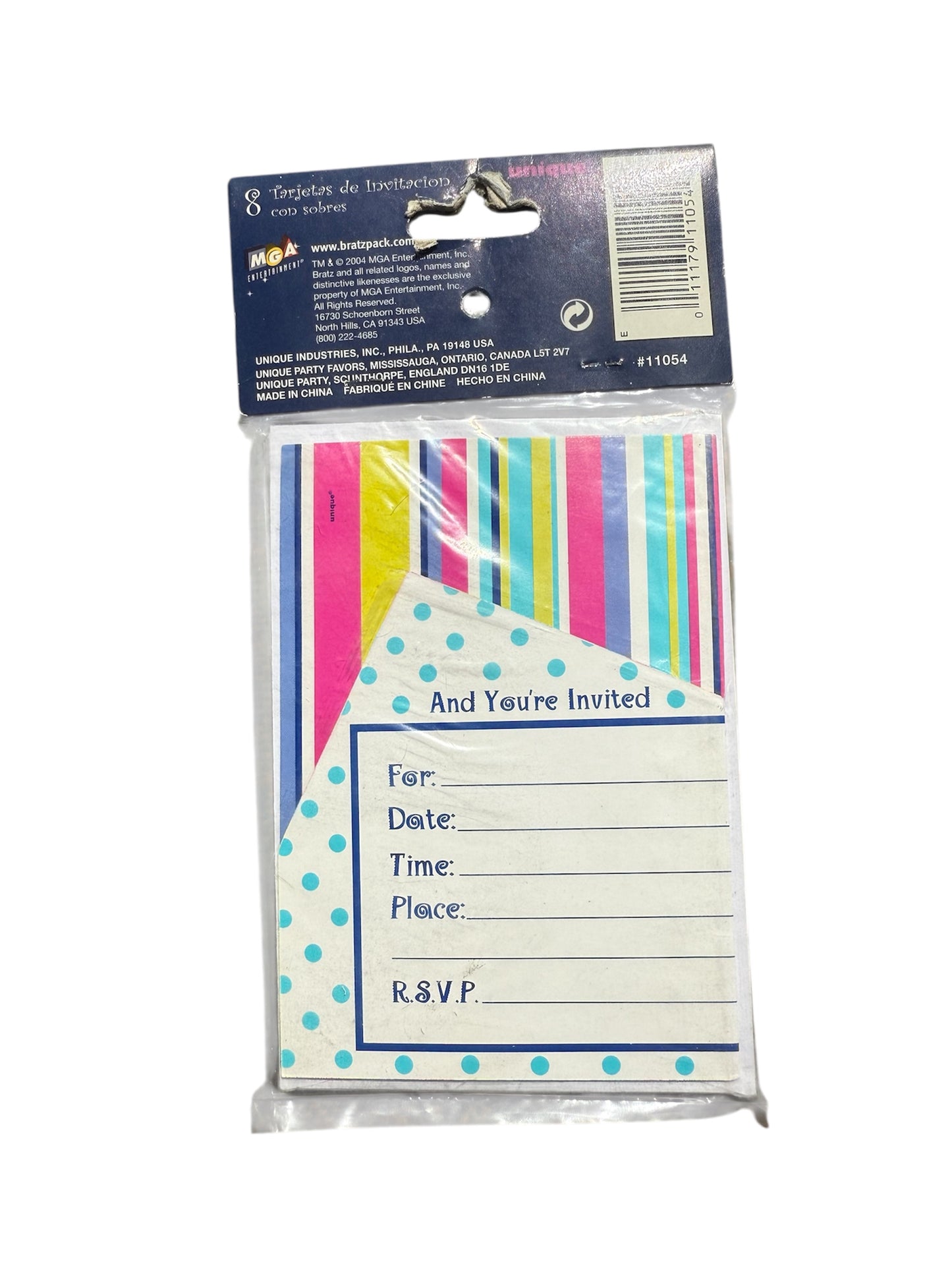 Bratz Party Invitation