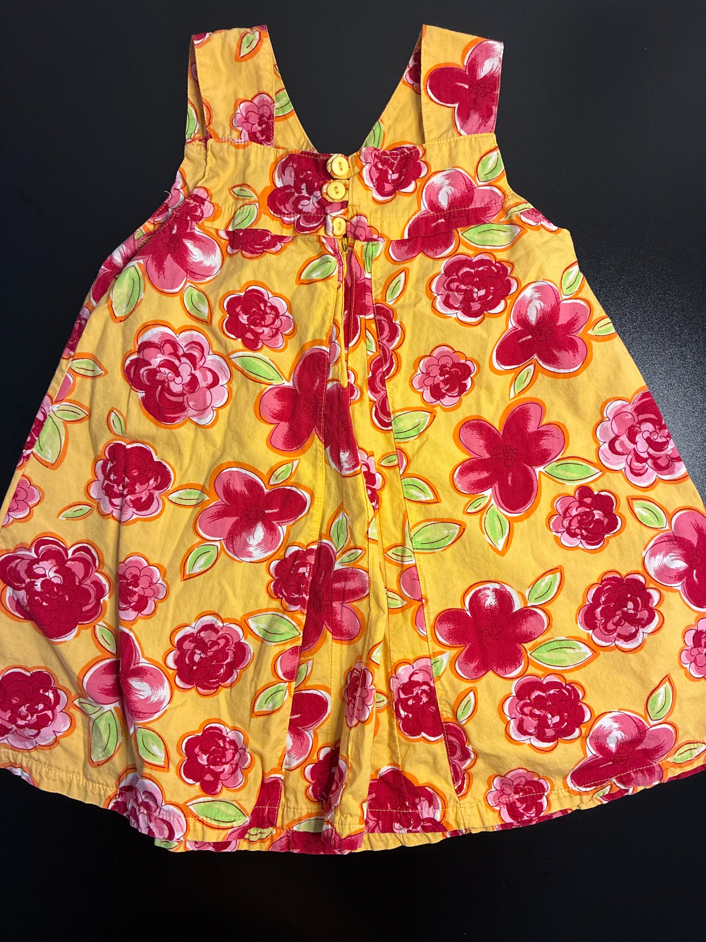 Yellow Flower Dress