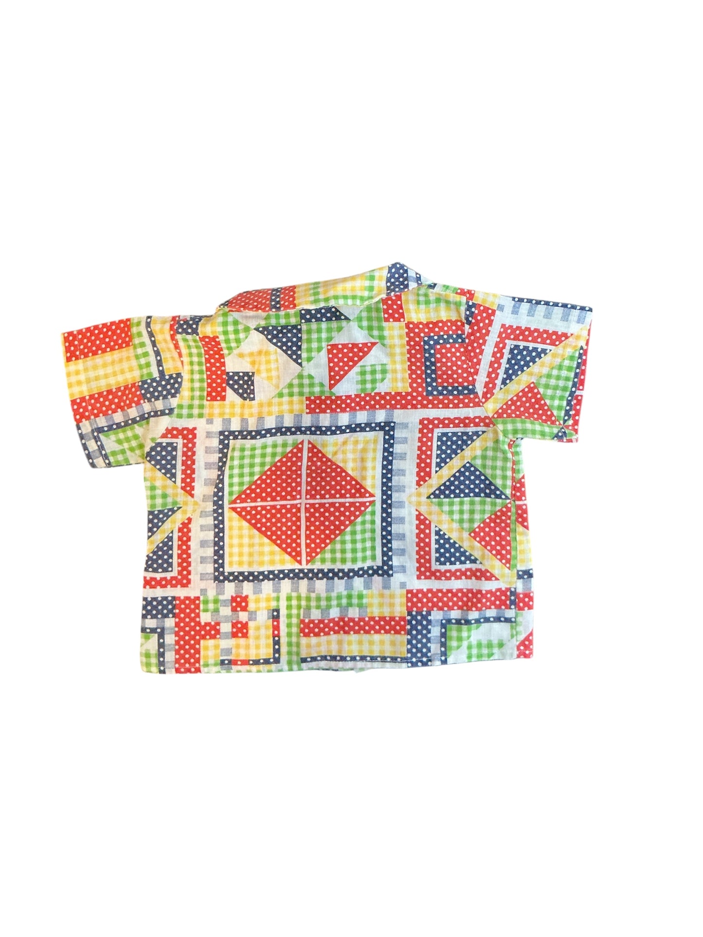 Health Tex Button Up