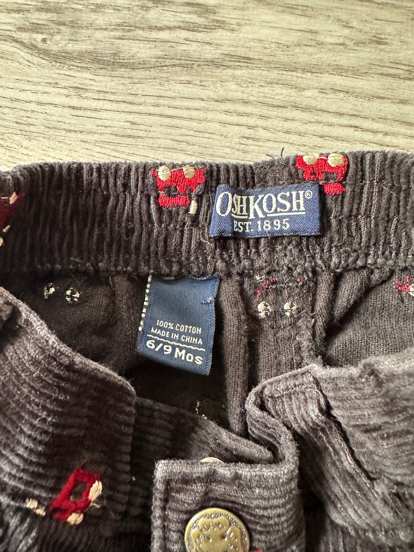 OshKosh Train Corduroy Pants