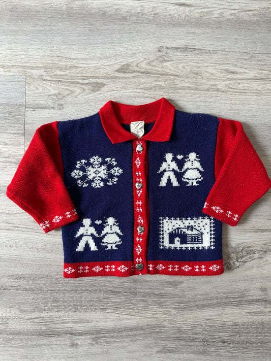 Winter Button-Up Sweater