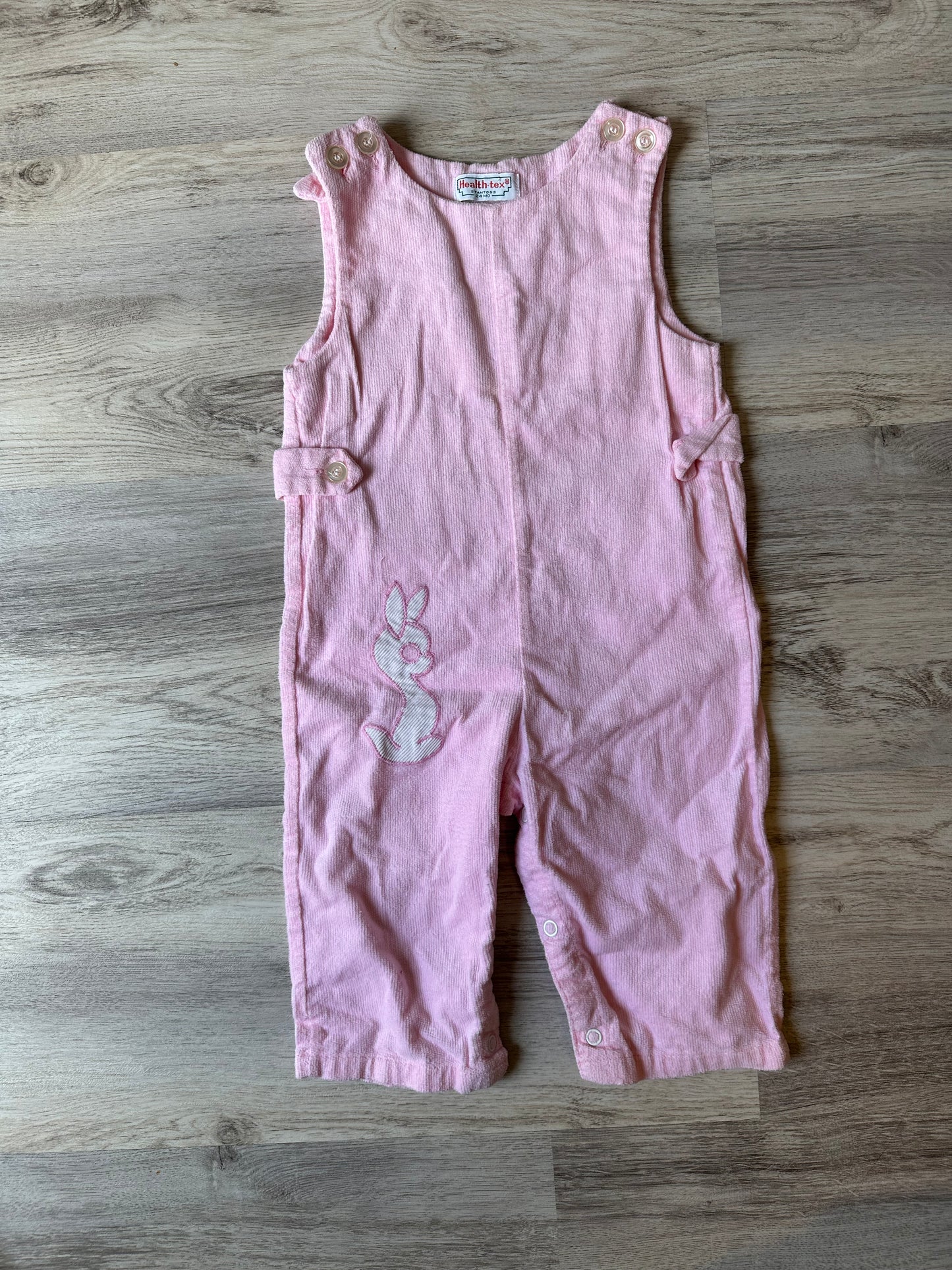 Pink Bunny Sleeve-less Onesie