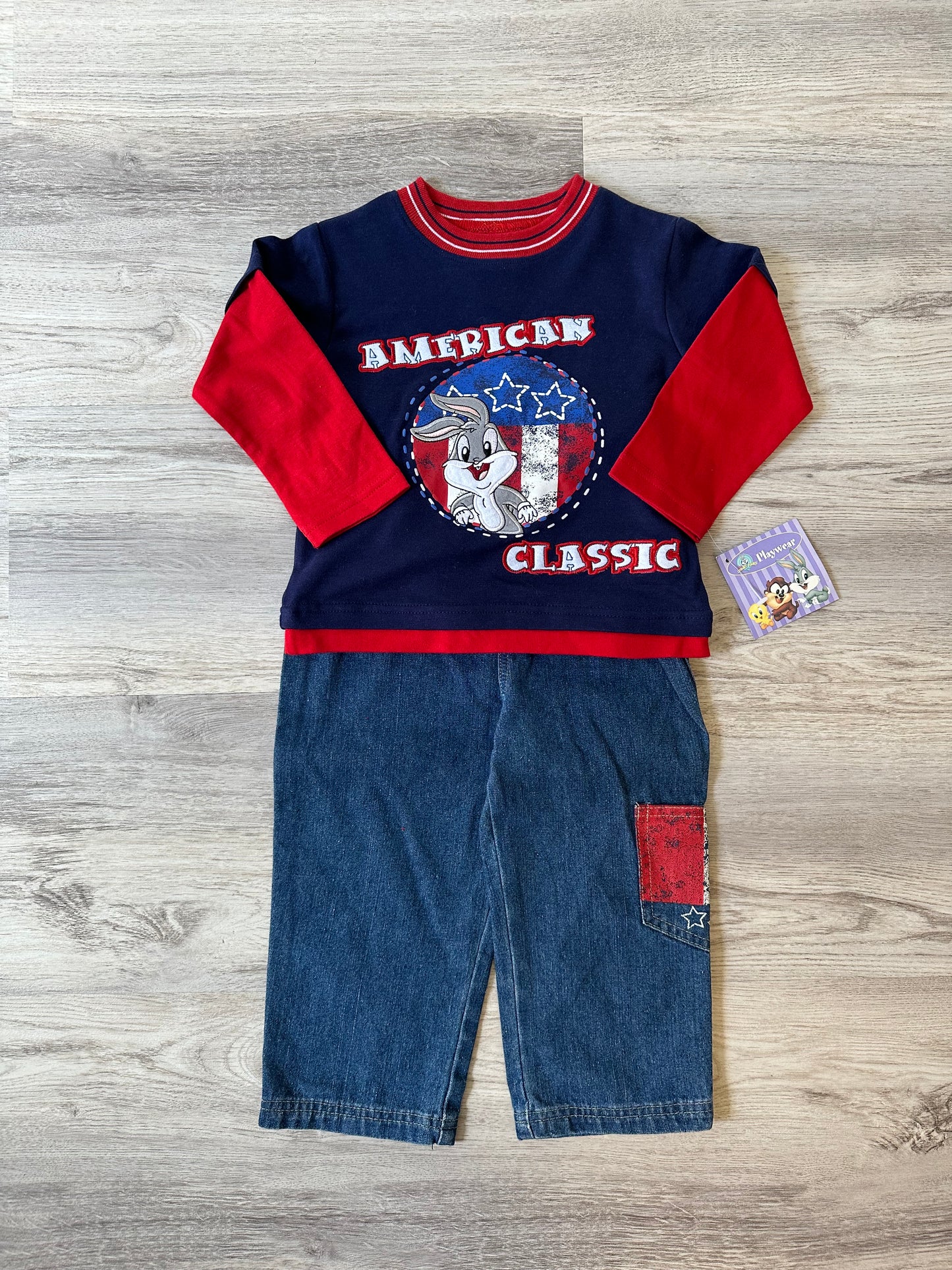 Bugs Bunny American Classic 2-Piece Set