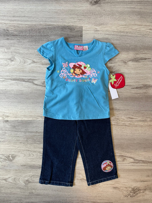 Strawberry Shortcake Blue 2-Piece Set