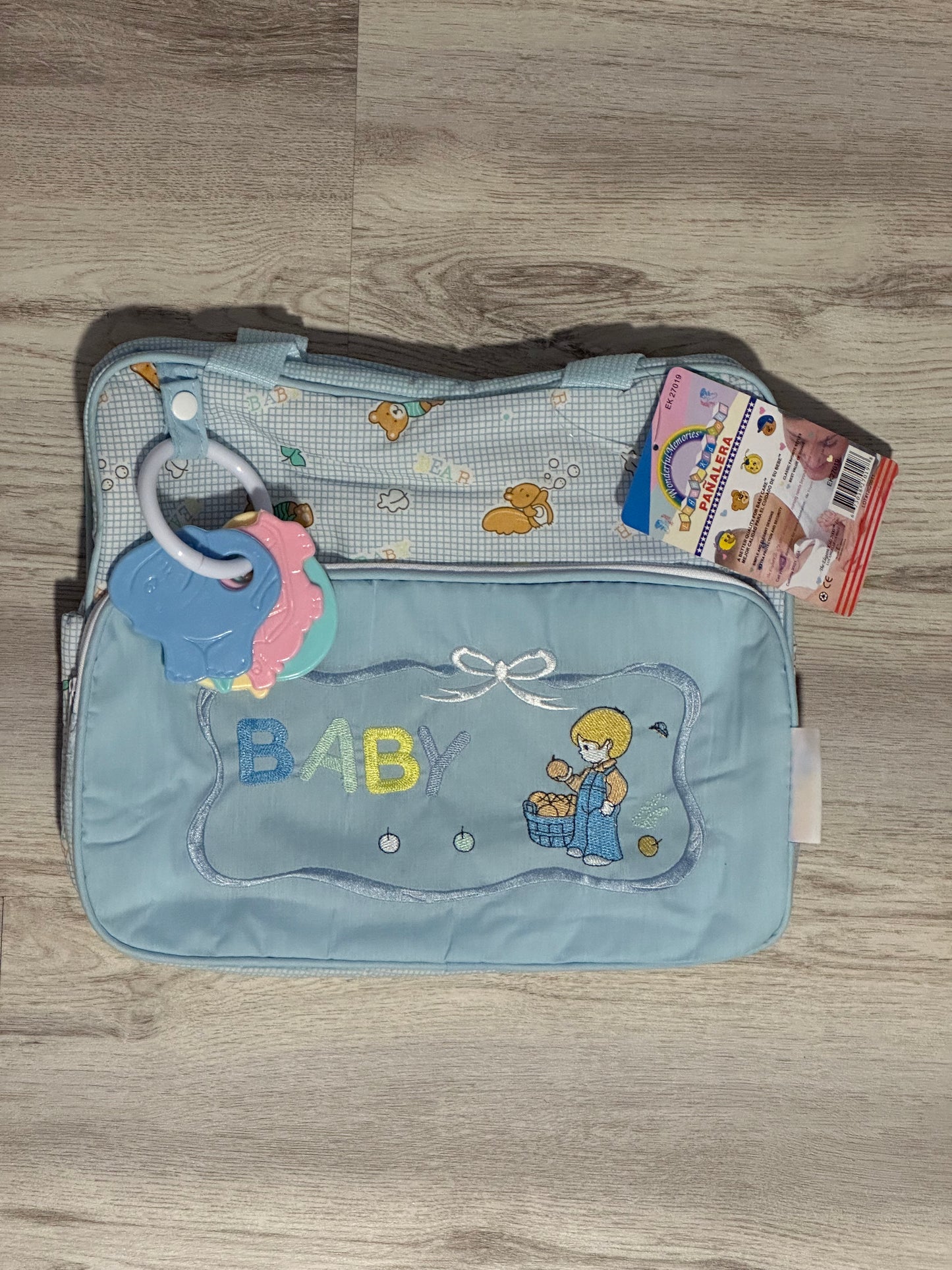 Precious Moments (Blue) Diaper Bag