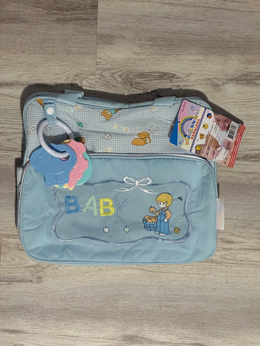 Precious Moments (Blue) Diaper Bag