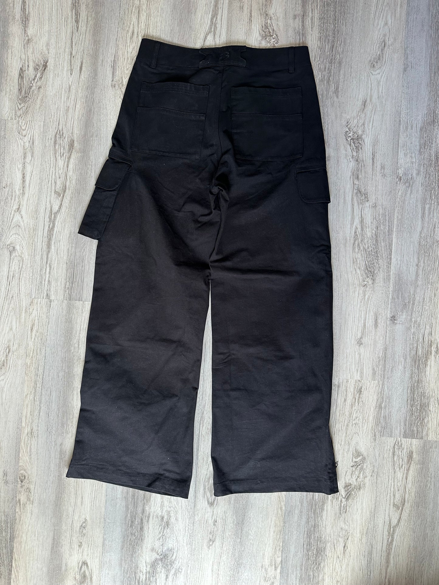 Black Tailor Cargo Pants